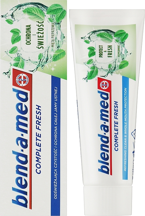 Zahnpasta Schutz und Frische - Blend-A-Med Complete Fresh Protect & Fresh Toothpaste — Bild N2