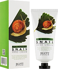 Handcreme mit Schneckenschleimextrakt - Jigott Real Moisture Snail Hand Cream — Bild N2