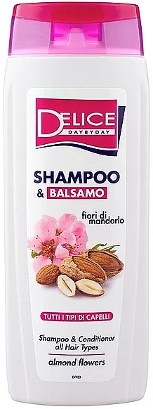 Shampoo-Conditioner mit Mandeln  - Mil Mil Delice Day by Day Shampoo & Conditioner Almond Flowers — Bild N1