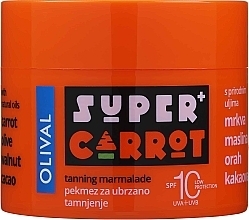 Karottenmarmelade für schnellere Bräunung - Olival Super Carrot CPF10 UVA+UVB — Bild N1