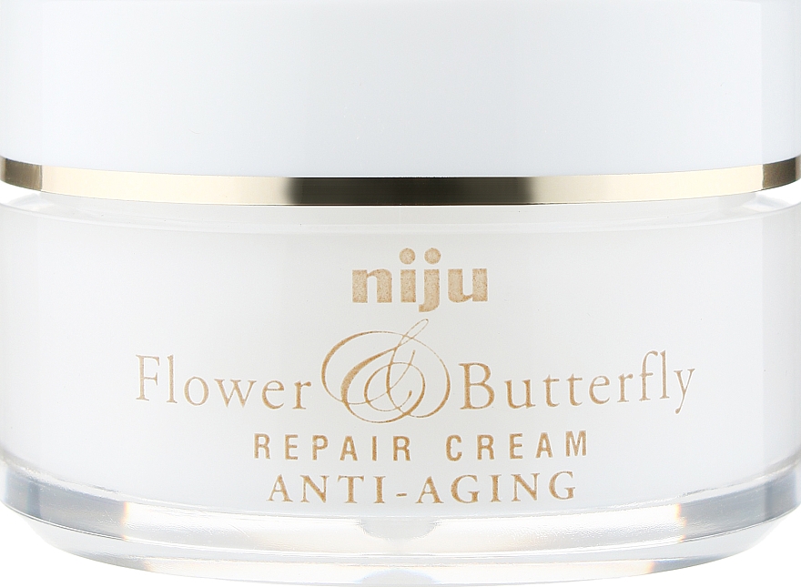 Anti-Aging-Gesichtscreme mit Adenosin und Niacinamid - Konad Niju Flower & Butterfly Repair Cream — Bild N1