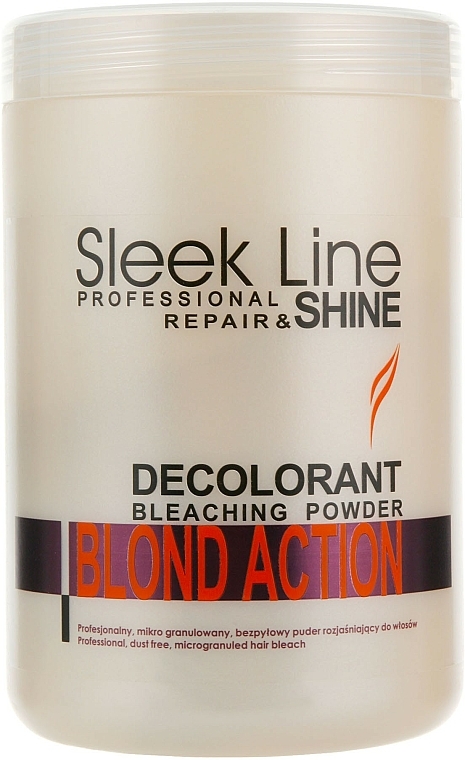 Aufhellender Haarpuder - Stapiz Sleek Line Repair & Shine Blond Action