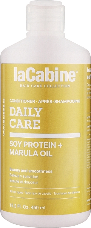 Conditioner mit Sojaprotein und Marulaöl - La Cabine Daily Care Conditioner — Bild N1