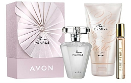 Avon Rare Pearls - Duftset (Eau de Parfum 50ml + Körperlotion 150ml + Eau de Parfum 10ml) — Bild N1