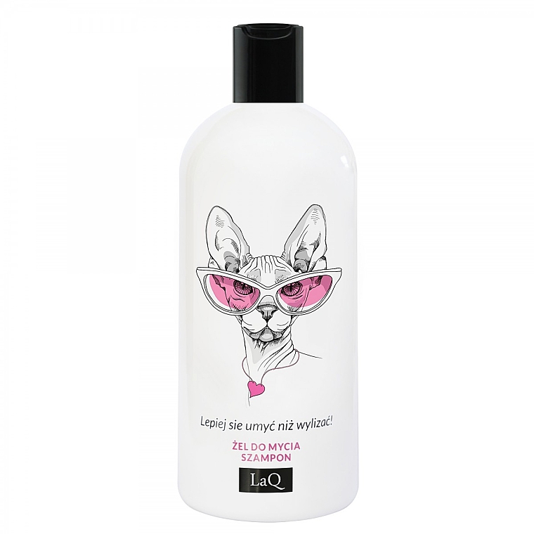 2in1 Shampoo und Duschgel Katze - LaQ Washing Gel And Hair Shampoo 2 In 1 Kitty — Bild N1