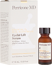 Liftingserum für die Augenpartie mit Acyl-Glutathion und Vitamin F - Perricone MD Essential Fx Acyl-Glutathione Eyelid Lift Serum — Bild N5