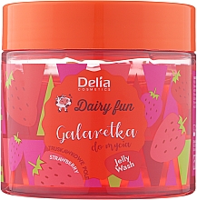 Duschgelee mit Erdbeere - Delia Dairy Fun Strawberry Field — Bild N1