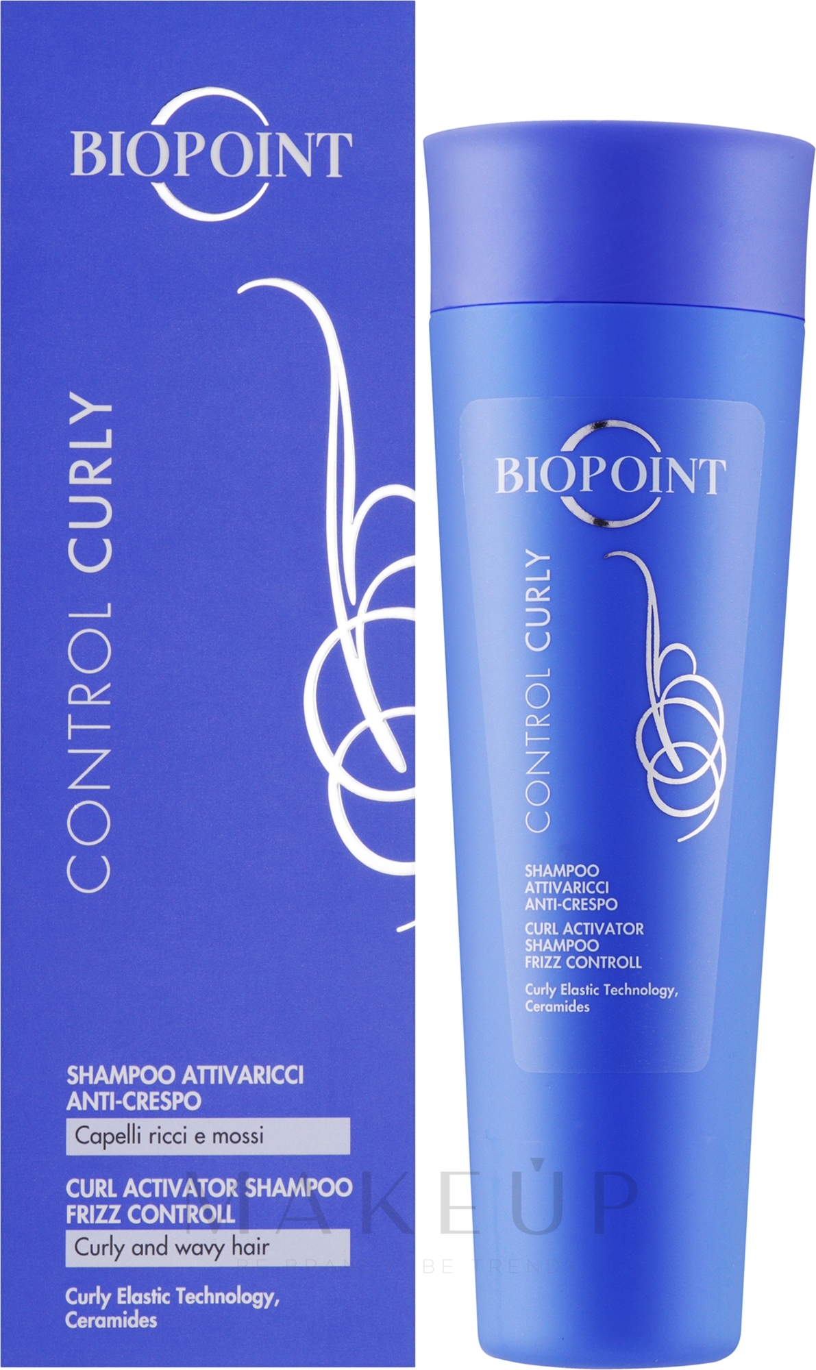 Shampoo für lockiges Haar - Biopoint Control Curly Shampoo — Bild 200 ml