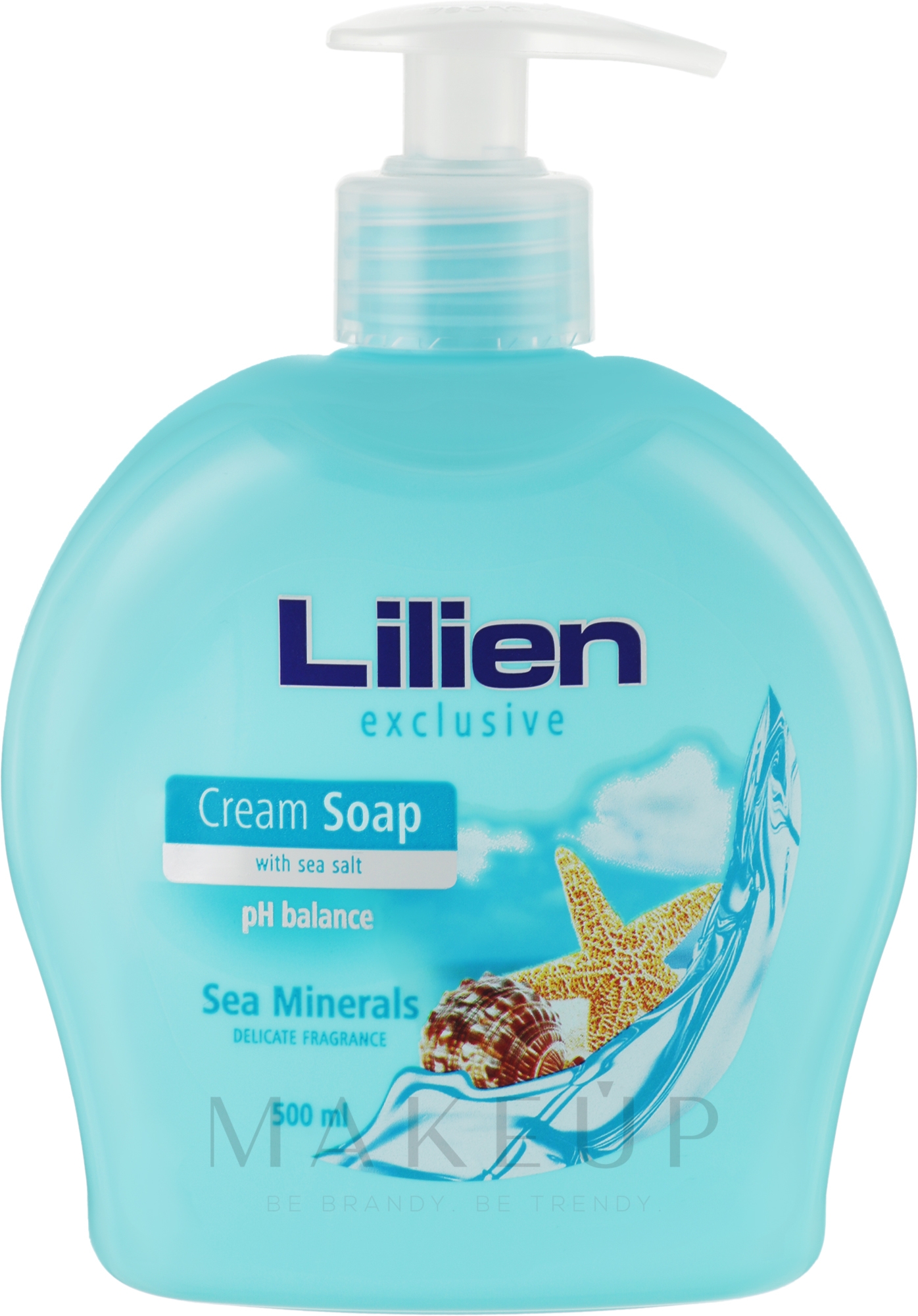 Flüssige Creme-Seife Meeresmineralien - Lilien Sea Minerals Cream Soap — Bild 500 ml