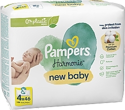 Feuchttücher für Babys 4x46 St. - Pampers New Baby Harmonie Body Wipes — Bild N9