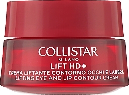 Düfte, Parfümerie und Kosmetik Creme für die Haut um die Augen und Lippen - Collistar Lift HD+ Lifting Eye And Lip Contour Cream