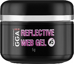 Reflektierendes Nagelgel - GGA Professional Reflective Web Gel — Bild N1