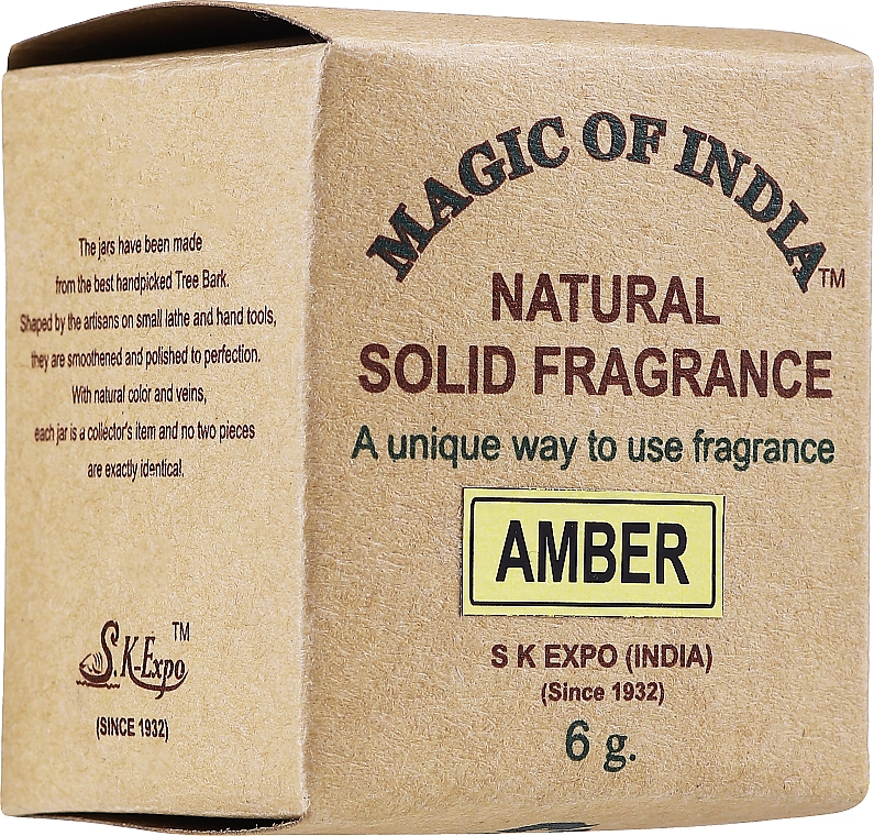 Natürliches Cremeparfum Amber - Shamasa — Bild N1