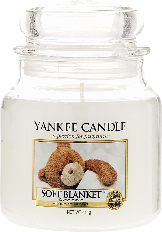 Duftkerze im Glas Soft Blanket - Yankee Candle Soft Blanket Jar — Bild N1