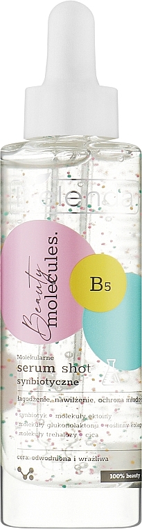 Molekulares Serum für empfindliche und dehydrierte Gesichtshaut - Bielenda Beauty Molecules — Bild N1