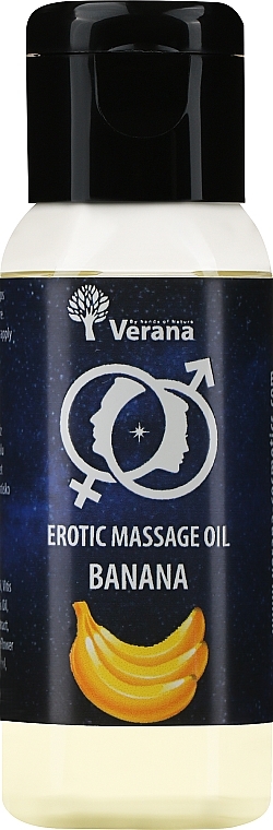 Öl für erotische Massage Banane - Verana Erotic Massage Oil Banana  — Bild N1