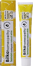 Homöopathische Zahnpasta mit Zitronengeschmack - Bilka Homeopathy Lemon Toothpaste — Foto N2