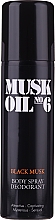 Gosh Musk Oil No.6 Black Musk - Deospray — Bild N1