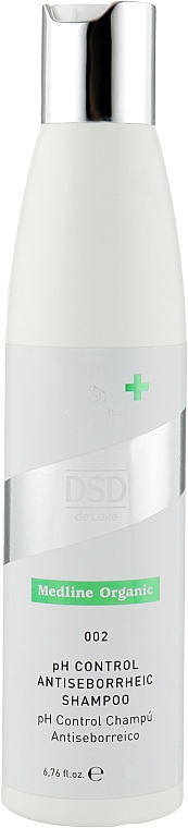 Antiseborrhoisches Shampoo № 002 - Simone DSD de Luxe Medline Organic pH Control Antiseborrheic Shampoo — Bild N1