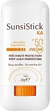 Düfte, Parfümerie und Kosmetik Sonnenschutzstick für empfindliche lokalisierte Körper- und Gesichtsbereiche SPF 50+ - Avene SunsiStick KA SPF 50+