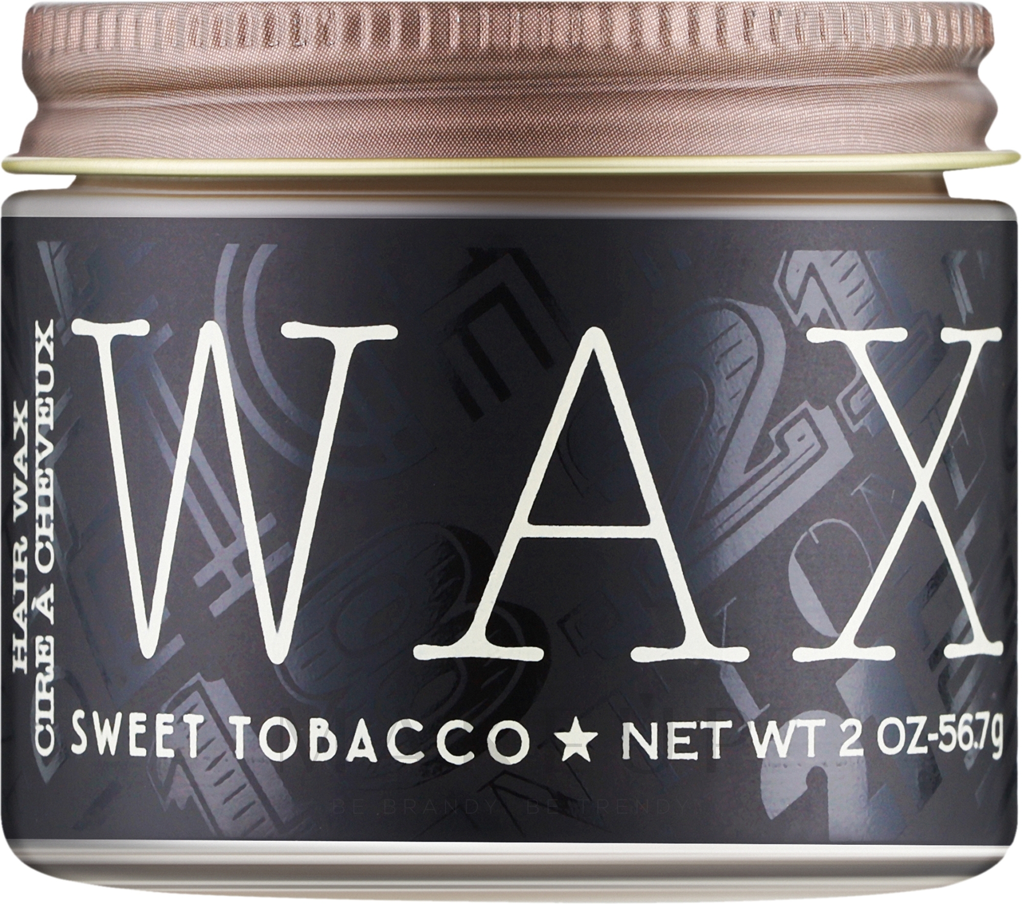 Haarstylingwachs - 18.21 Man Made Wax Sweet Tobacco Satin Finish / High Hold — Bild 56.7 g