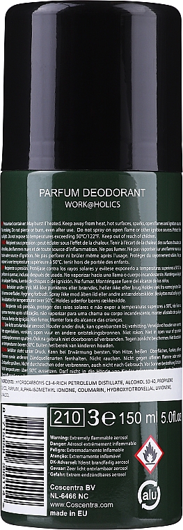 Linn Young Work Holics Base - Parfümiertes Deo-Körperspray — Bild N2