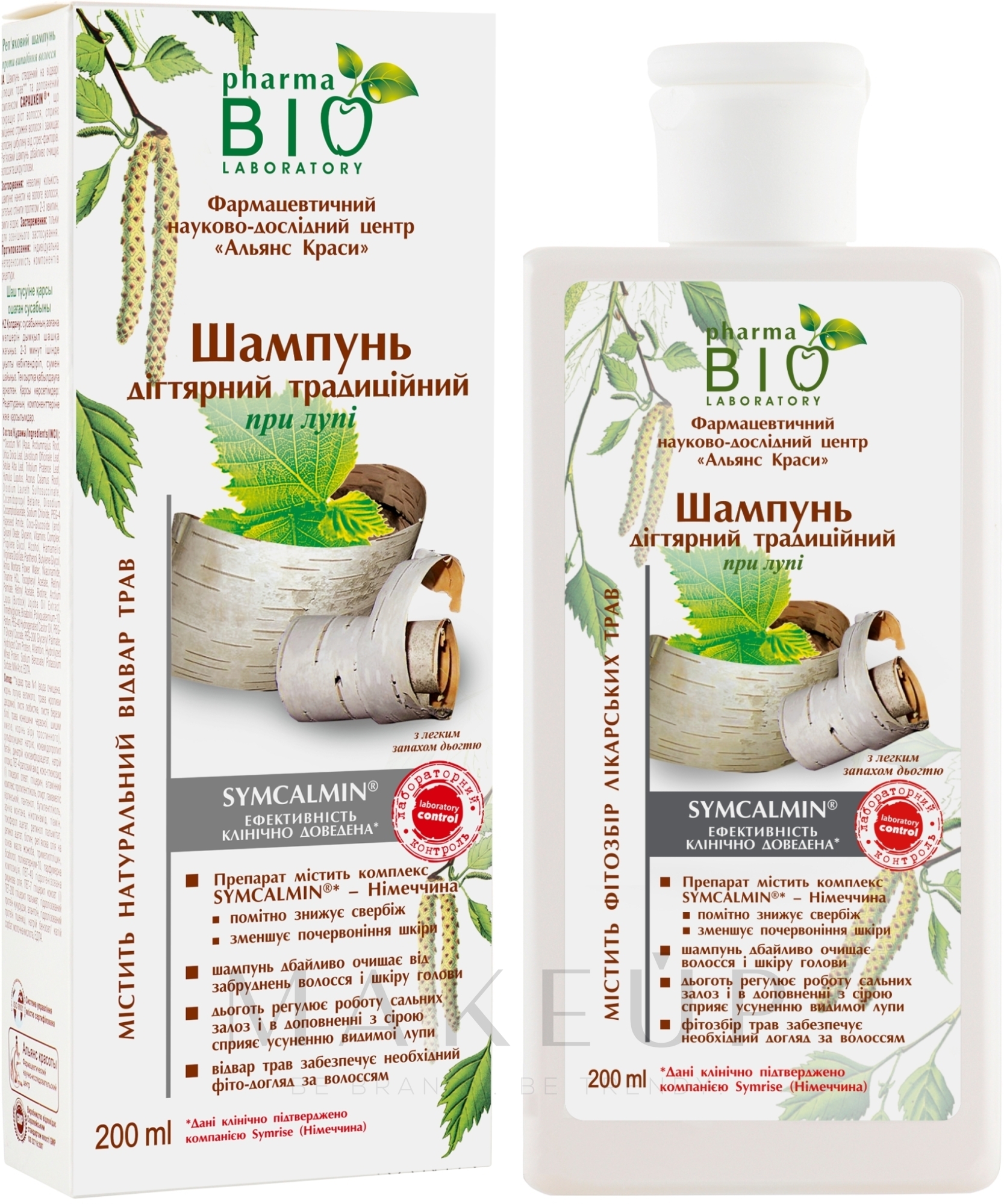 Anti-Shuppen Shampoo mit Teer - Pharma Bio Laboratory — Bild 200 ml
