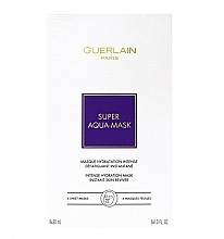 Düfte, Parfümerie und Kosmetik Intensiv feuchtigkeitsspendende Tuchmaske - Guerlain Super Aqua Instant Skin Reviver