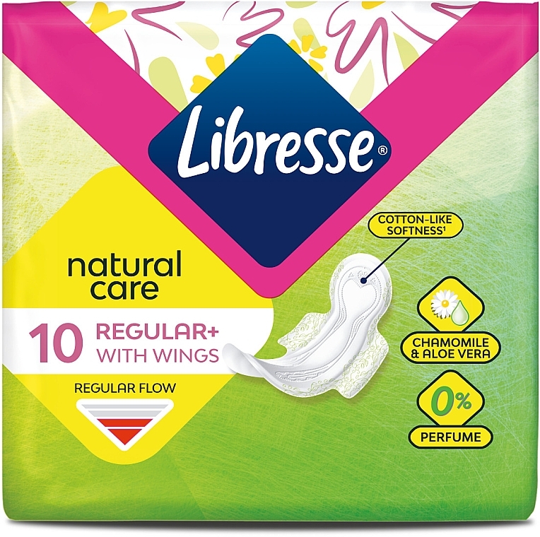 Damenbinden 10 St. - Libresse Natural Care Ultra Normal — Bild N2