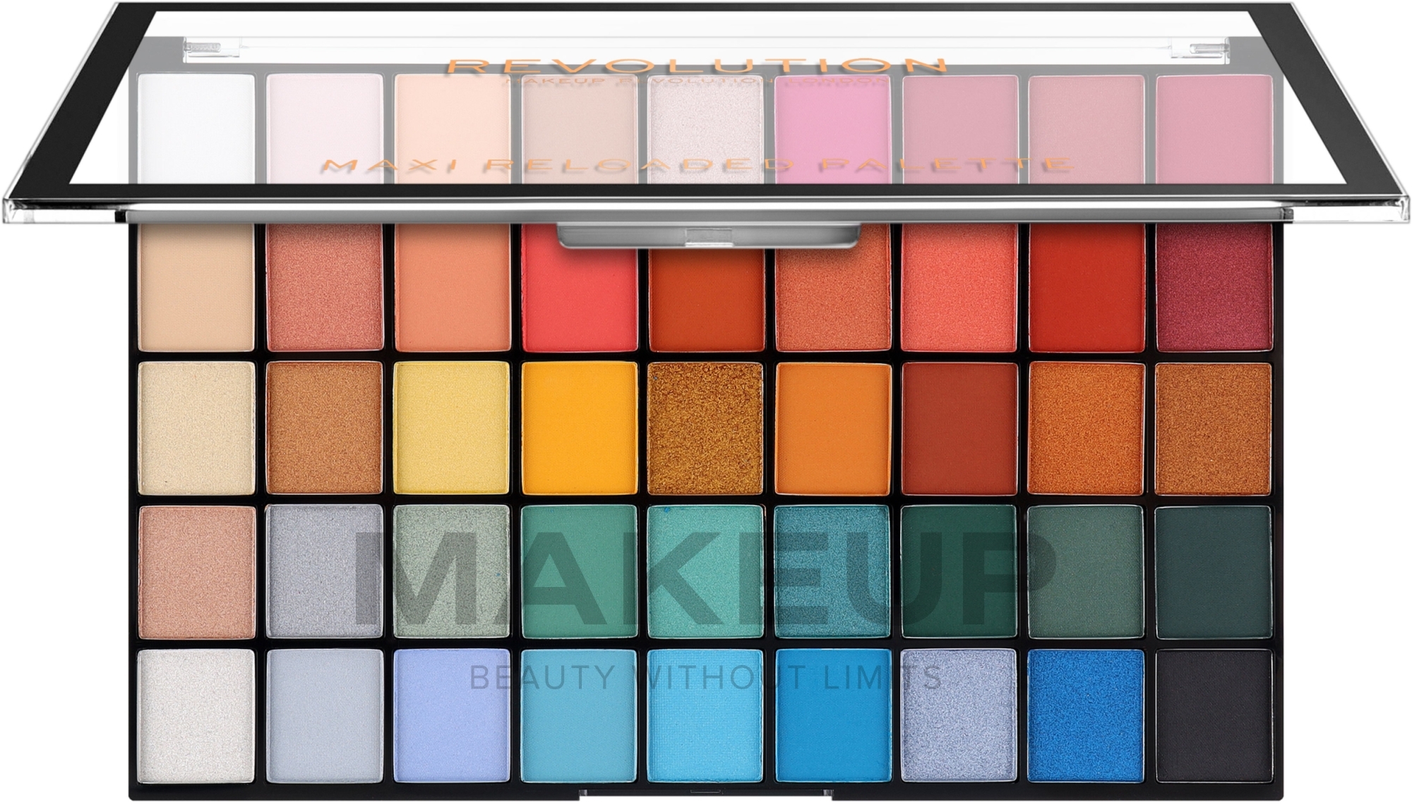 Lidschattenpalette mit 45 Farben - Makeup Revolution Maxi Reloaded Palette — Bild Big Shot