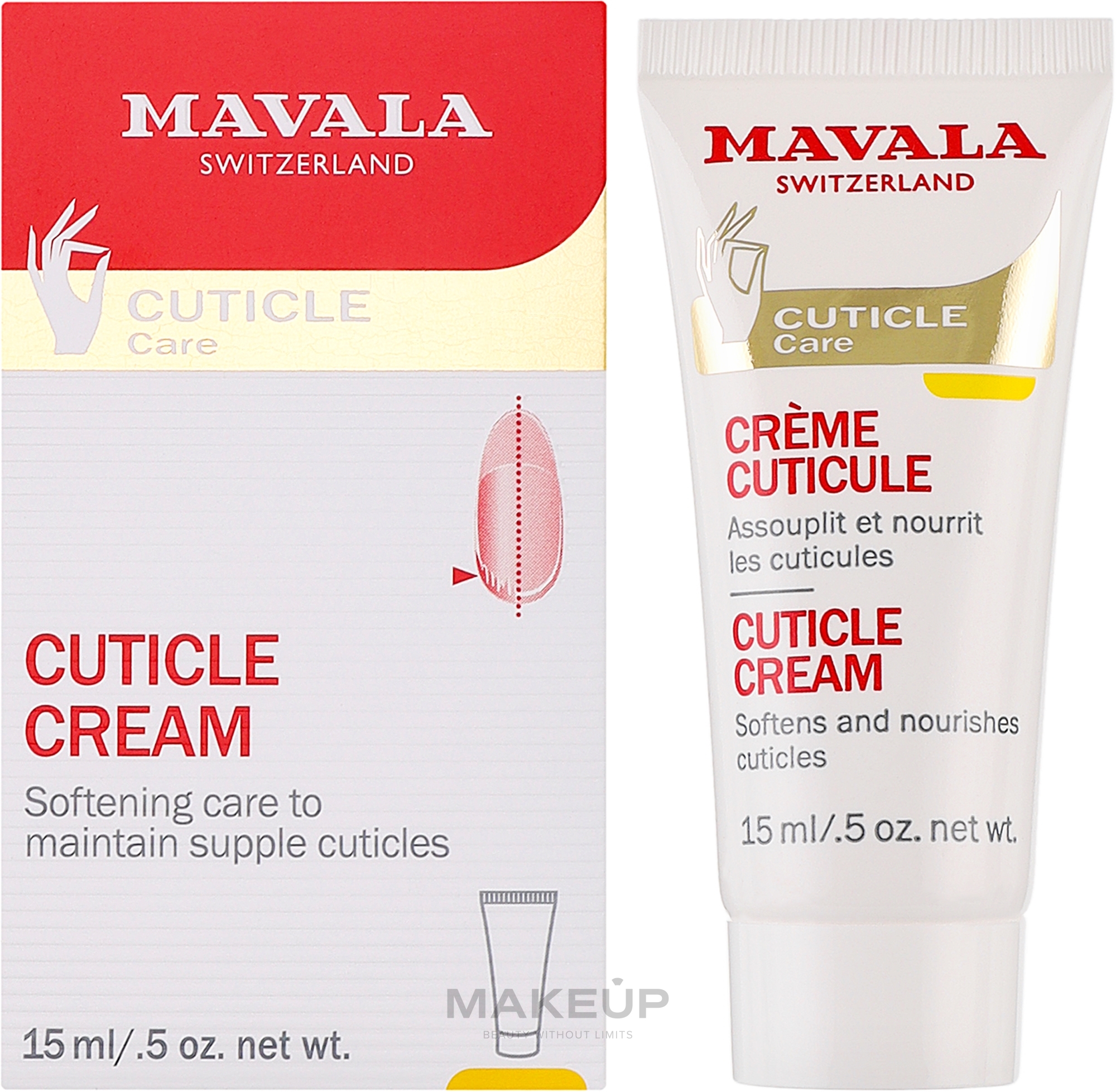 Nagelhautcreme - Mavala Soil Pour les Cuticules Cream — Bild 15 ml