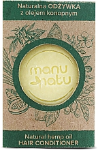 Düfte, Parfümerie und Kosmetik Fester Conditioner - Manu Natu Natural Hemp Oil Conditioner Bar