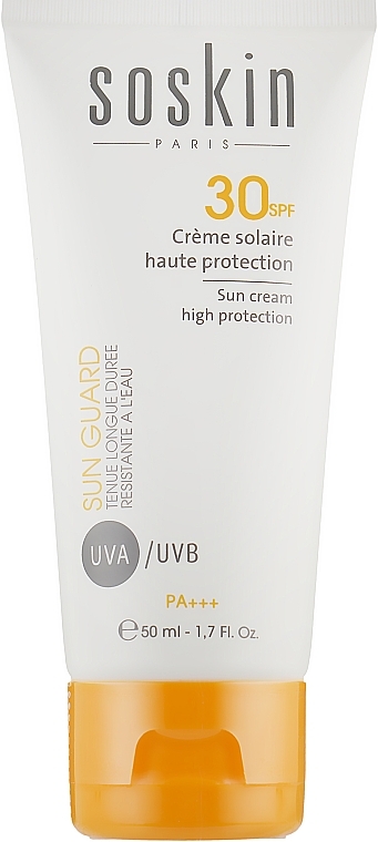 Sonnenschutzcreme SPF 30+ - Soskin Sun Cream Very High Protection SPF30 — Bild N2