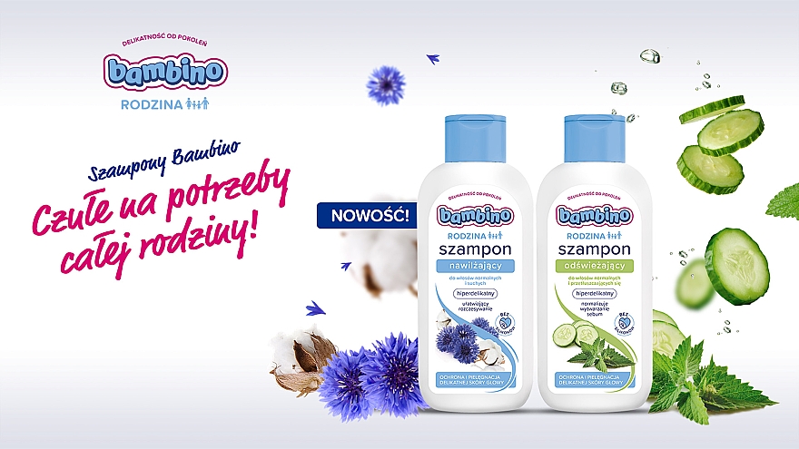 Erfrischendes Shampoo für normales bis fettiges Haar - Bambino Family Refreshing Shampoo — Bild N5