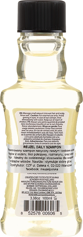 Mildes Basis-Shampoo für alle Haartypen - Reuzel Hollands Finest Daily Shampoo — Bild N2