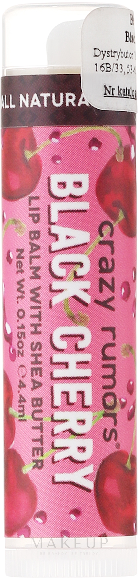 Lippenbalsam - Crazy Rumors Black Cherry Lip Balm — Foto 4.25 g