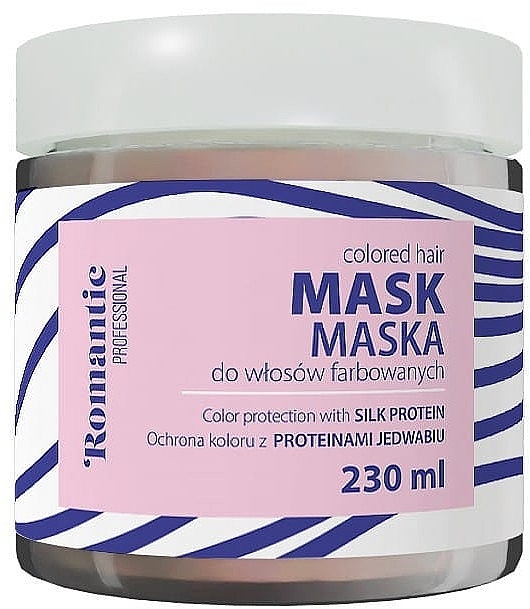 Stärkende Haarmaske mit Seidenproteinen - Romantic Professional Silk Hair Mask — Bild N1