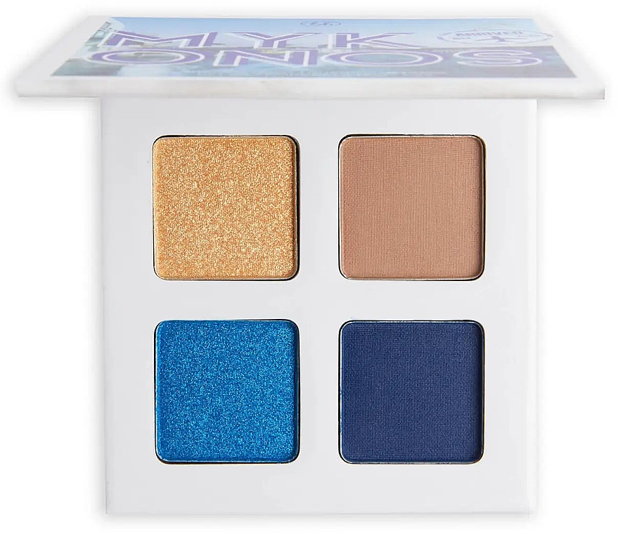 Lidschatten-Palette - BH Cosmetics Mesmerizing In Mykonos Shadow Quad — Bild N3