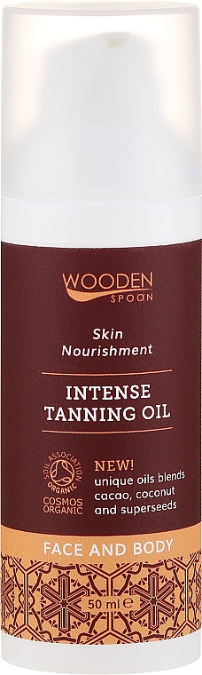 Intensives Bräunungsöl für Gesicht und Körper - Wooden Spoon Intense Tanning Oil — Bild N1