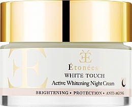Düfte, Parfümerie und Kosmetik Anti-Aging Nachtcreme für das Gesicht - Etoneese White Touch Active Whitening Night Cream