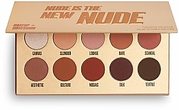 Düfte, Parfümerie und Kosmetik Lidschatten-Palette mit 10 Farben - Makeup Obsession Nude Is The New Nude Eyeshadow Palette