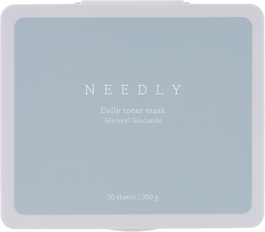 Set feuchtigkeitsspendende Gesichtsmaske für jeden Tag -  Needly Daily Toner Mask  — Bild N1