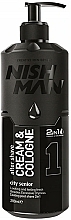 After Shave Creme-Cologne №01 - Nishman After Shave Cream Cologne 2in1 City Senior №01 — Bild N1