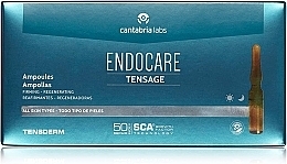 Anti-Falten-Ampullen mit straffender Wirkung - Cantabria Labs Endocare Tensage Ampoules — Bild N3