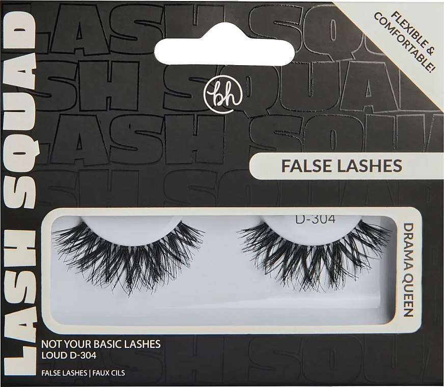 Falsche Wimpern - BH Cosmetics Drama Queen Not Your Basic Lashes Loud D-304 — Bild N1