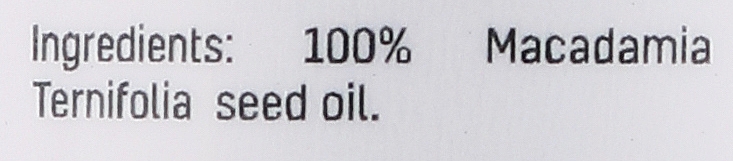 Natürliches raffiniertes Macadamiaöl gegen Cellulite und Dehnungsstreifen - NaturalME (mit Pumpenspender) — Bild N3