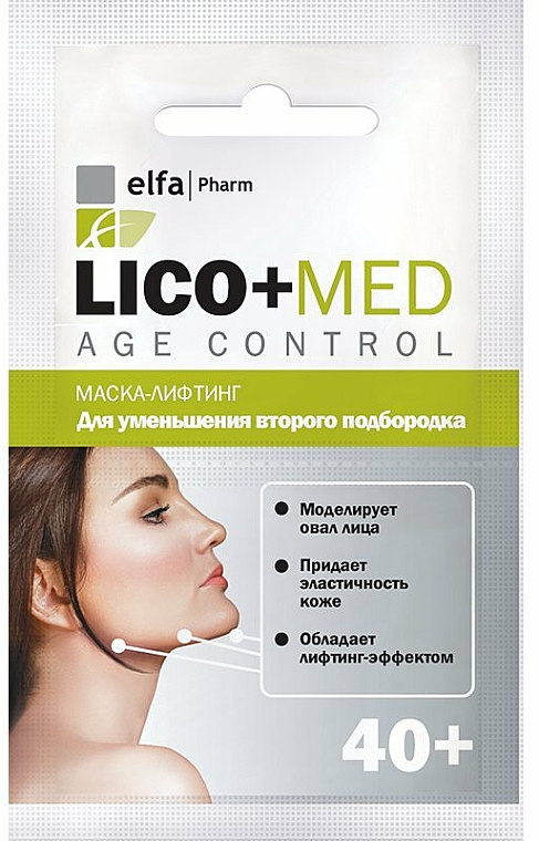 Straffende Gesichtsmaske - Elfa Pharm Lico+Med Solution