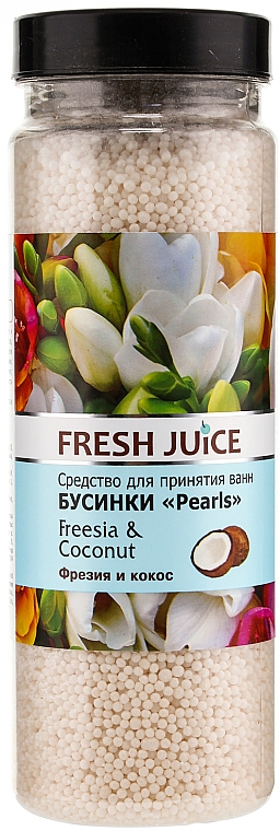 Badeperlen mit Freesie und Kokosnuss - Fresh Juice Bath Bijou Rearls Freesia and Coconut