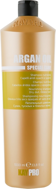 Pflegendes Shampoo mit Arganöl für trockenes und stumpfes Haar - KayPro Special Care Nourishing Shampoo — Bild N3