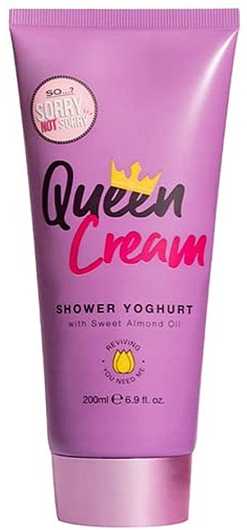 Duschjoghurt - So…? Sorry Not Sorry Queen Cream Shower Yoghurt with Sweet Almond Oil — Bild N2